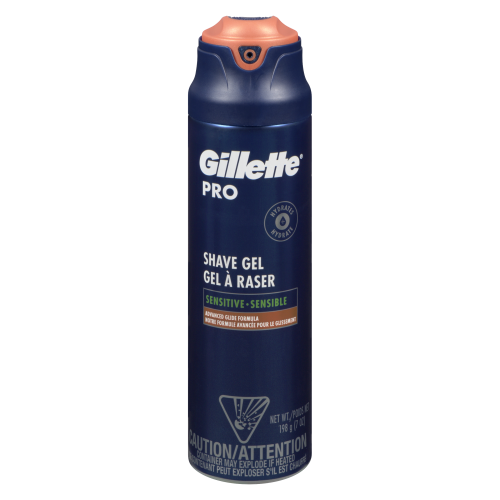 Gillette Pro Shave Gel Sensitive 198ml