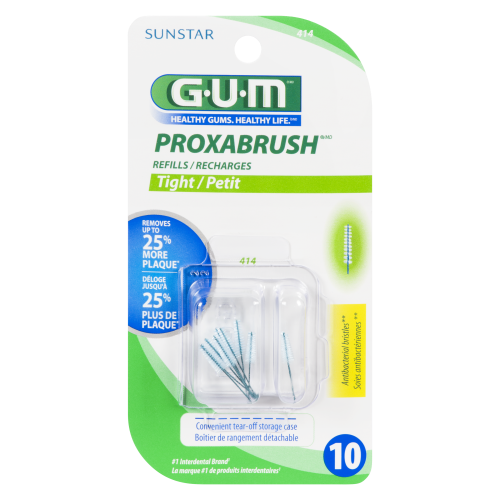 Gum Proxabrush Refills Tight 10
