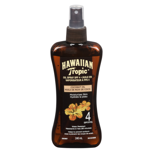 Hawaiian Tropic Spf 4 Coconut Oil 240ml