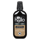 Hello Activated Charcoal Fresh Mint Mouthwash 473ml