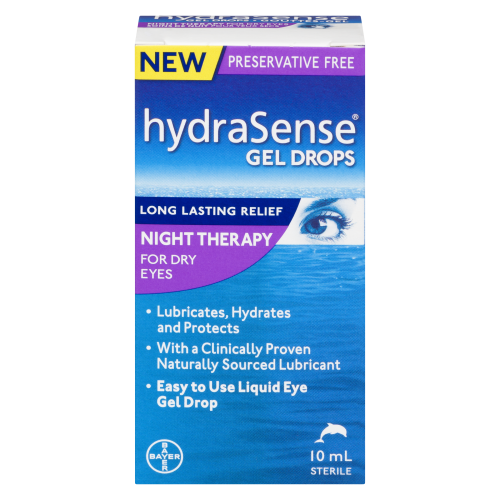 HydraSense Gel Drops Night Therapy 10ml