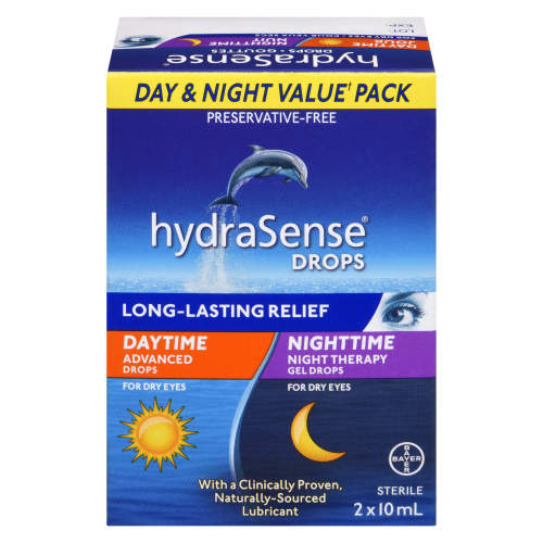 HydraSense Drops Day&Night 2x10ml