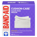 J&J Band-Aid Cushion Care Gauze Pads Medium 10pk