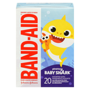 J&J Bandaid Baby Shark 20 Pk