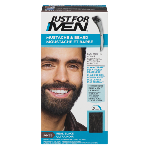 Just For Men Mustache & Beard Real Black