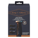 King C Gillette Style Master 1 Trimmer 3 Combs