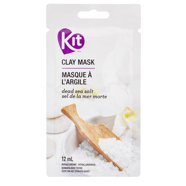 Kit Clay Mask Dead Sea Salt 12ml