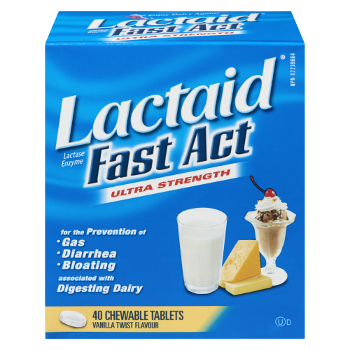 Lactaid Fast Act 40 Chewable Tablets