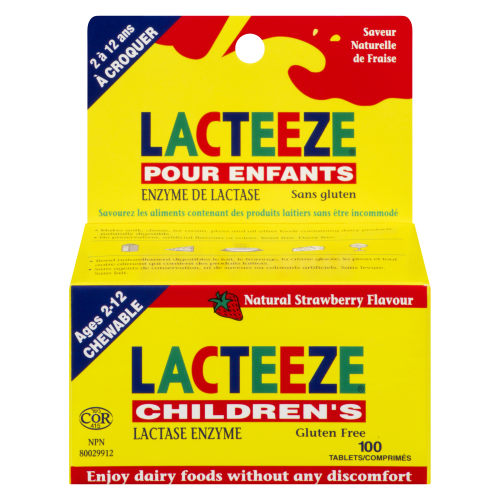 Lacteeze Children's 100 Tablets