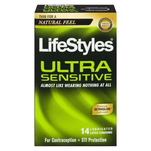 Lifestyles Ultra Sensitive 14 Lubricated Condoms