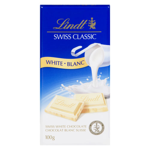 Lindt Swiss White Chocolate 100gm