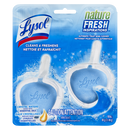 Lysol 2x40gm Toilet Bowl Cleaners Crystal Waters