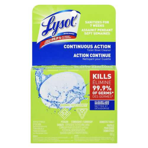 Lysol Continuous Action Toilet Bowl Cleaner 100gm