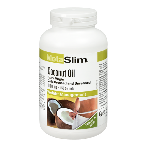 Meta Slim Coconut Oil 1000mg 150 Softgels