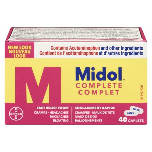 Midol Complete 40 Capsules