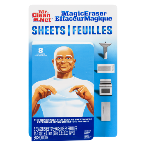 Mr. Clean Magic Eraser Sheets 8 Sheets