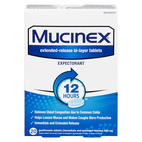 Mucinex Se 600mg 20 Tablets
