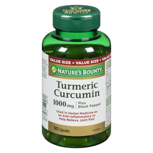 Nature's Bounty Turmeric Curcumin 1000mg 90 Capsules