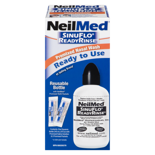Neilmed Sinuflo Ready Rinse 240ml – Roulston's Pharmacy PharmaChoice