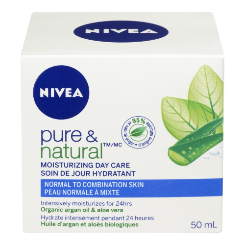 Nivea Pure & Natural Moisturizing Day Cream 50ml
