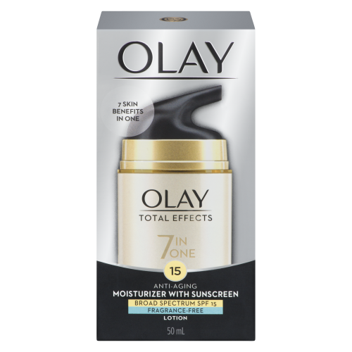 Olay 50ml Total Effect 7x Anti-Aging UV Fragrance-Free Cream