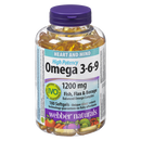 Omega 3-6-9 1200mg Hi Potency 180 Softgels