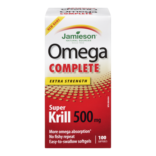 Omega Complete Extra Strength 500ml 100 Softgels