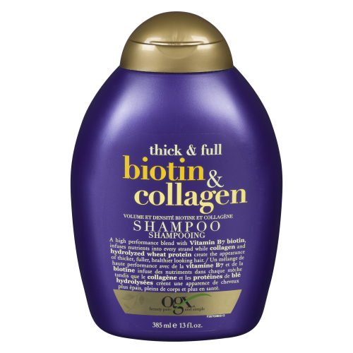 Organix Thick & Full Shampoo 385ml