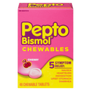Pepto Bismol Chewables Cherry 48 Tablets