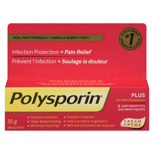 Polysporin Plus Cream 30gm
