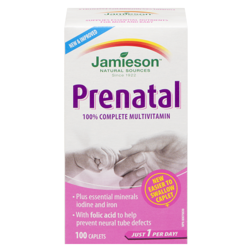 Prenatal 100 Caplets Jamieson