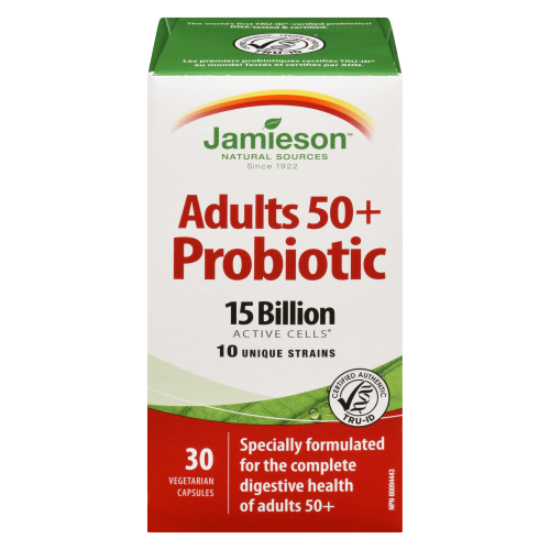 Probiotic Adult 50+ 15 Billion 30 Veg Caps Jamieson