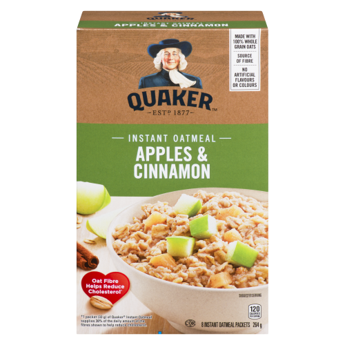Quaker 8pk Ready To Serve Apples & Cinnamon