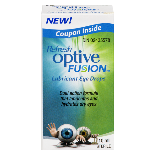 Refresh Optive Fusion Eye Drops 10ml