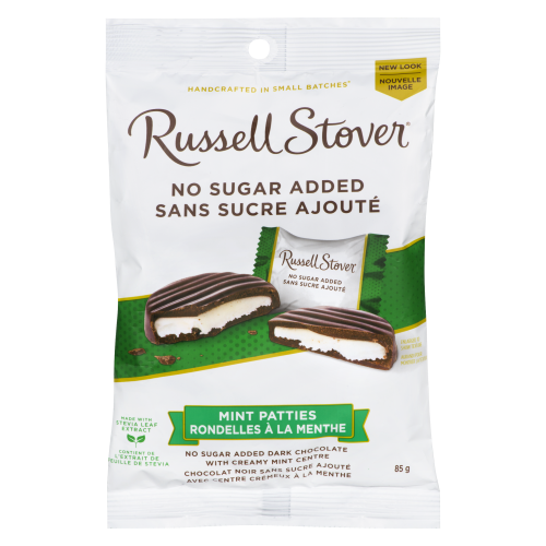 Russell Stover No Sugar Added Mint Patties 85gm
