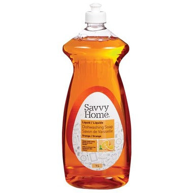 Savvy Home Dish Soap Orange 1lt