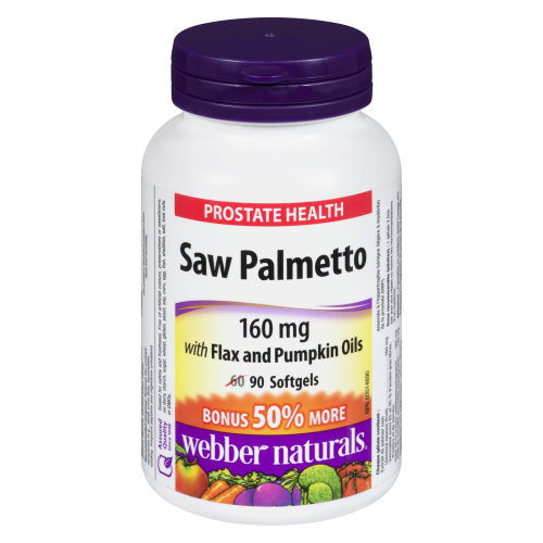Saw Palmetto 160mg 90 Softgels Bonus