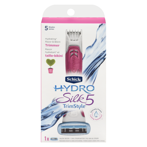 Schick Hydro Silk 5 Trimstyle 1 Razor 5 Blades