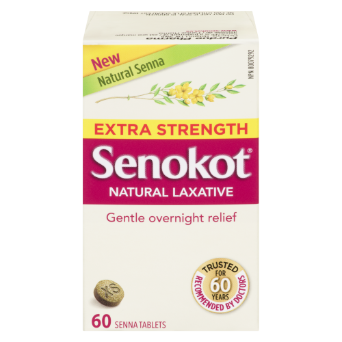 Senokot Extra Strength 60's