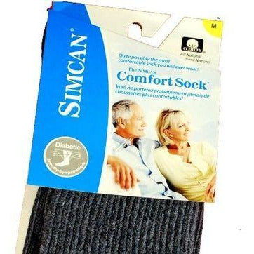 Simcan Comfort Socks Knee High Med Black