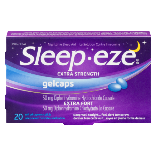 Sleep-eze D Extra Strength 20 Capsules