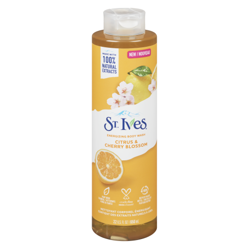 St. Ives Body Wash Citrus & Cherry Blossom 650ml