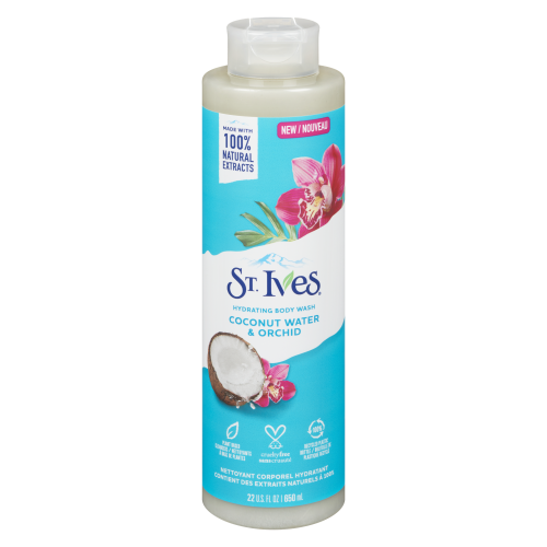 St Ives Body Wash Coconut Water Orchid 650ml Roulston s Pharmacy st-ives-body-wash-coconut-water-orchid-650ml-roulston-s-pharmacy