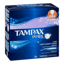 Tampax 36's Pearl Light Unscented