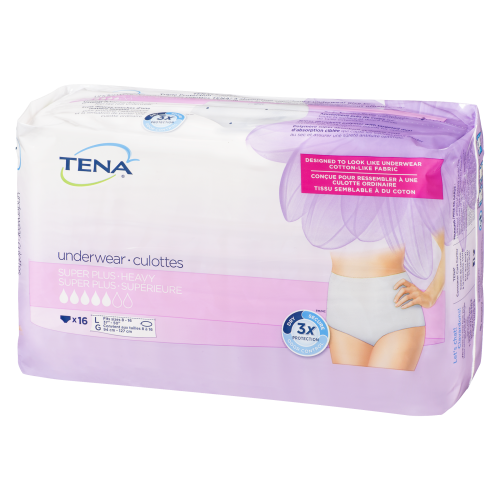 Tena 16's Active Super Plus Lg Underwear Women