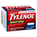 Tylenol 16's Extra Strength Night