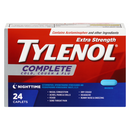 Tylenol Extra Strength Complete Nightime  24Caplets