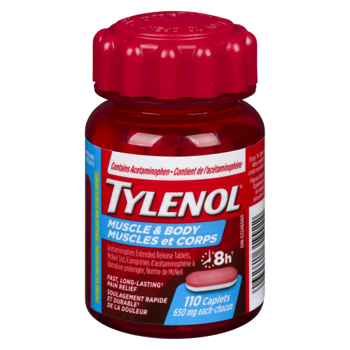 Tylenol Muscle & Body 110 Caplets