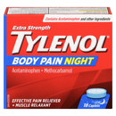 Tylenol Night Body Pain 18 Tablets