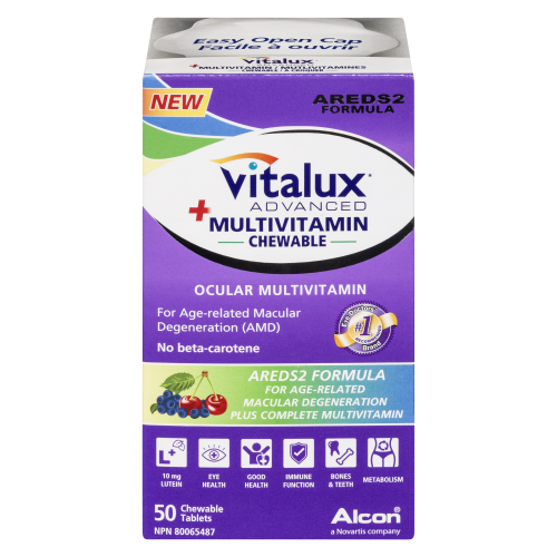 Vitalux Advanced Multivitamin Chewable 50Tabs